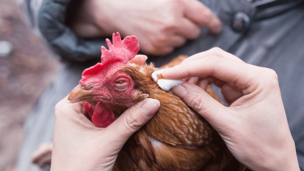 how to treat unwell chicken