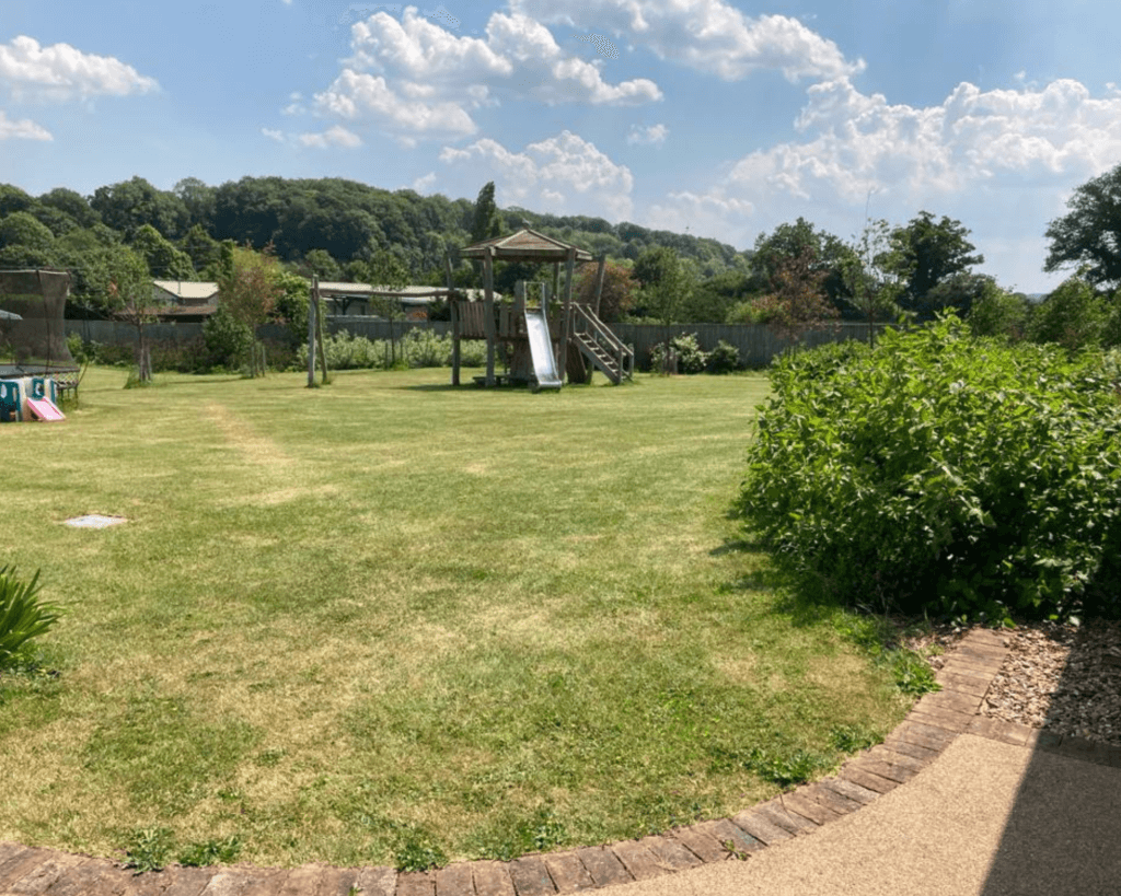 childrens play area at the clucking palace