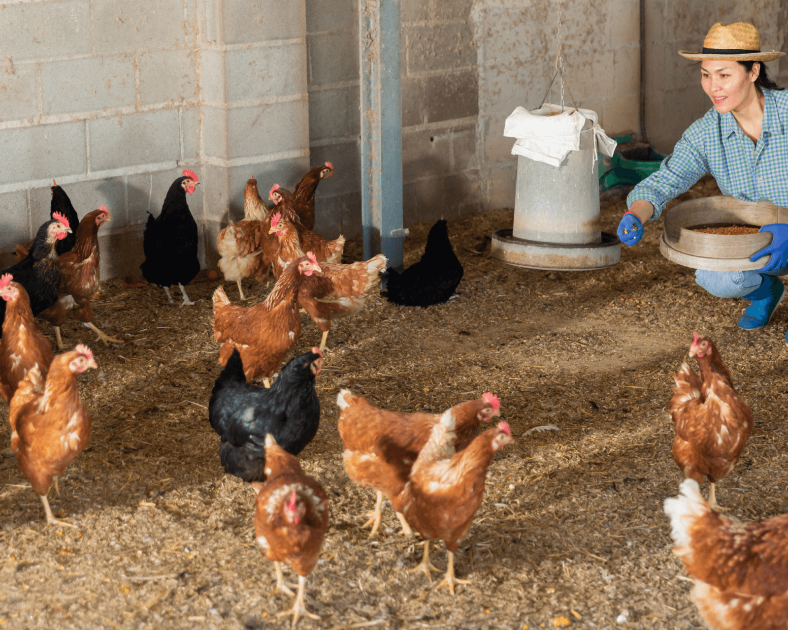 feeding chickens healthy balanced diet