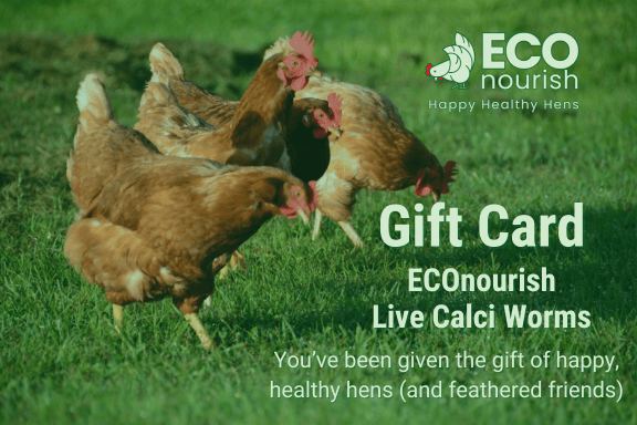 ECOnourish Eco Friendly Gift Card for Chicken Keepers